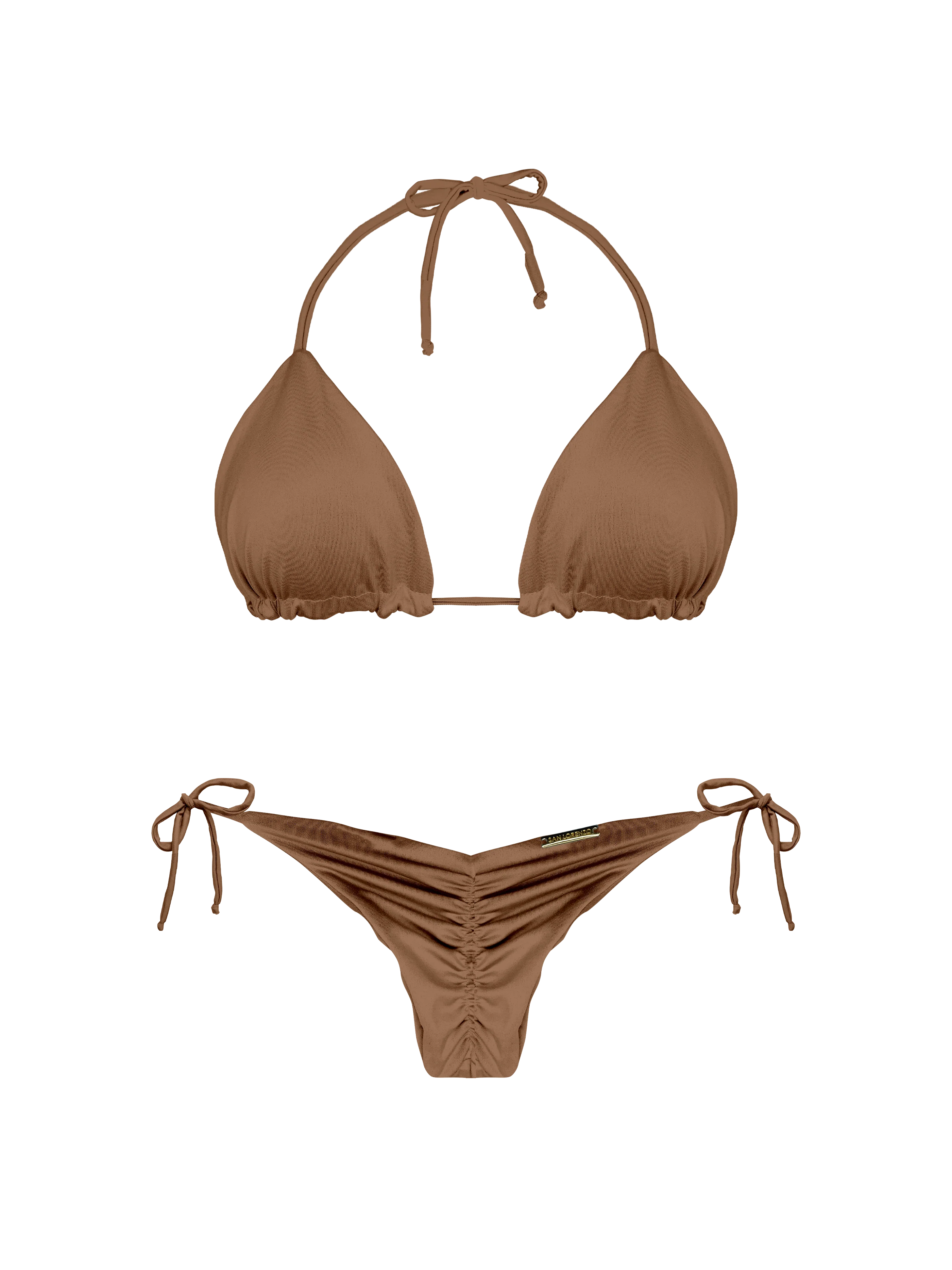Rounded Triangle Bikini Top